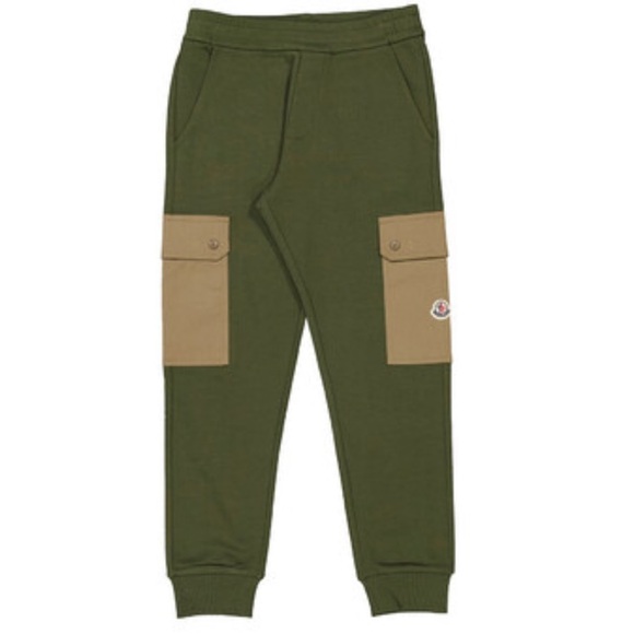 Moncler size 14 boys cargo joggers new without tags - Picture 1 of 7